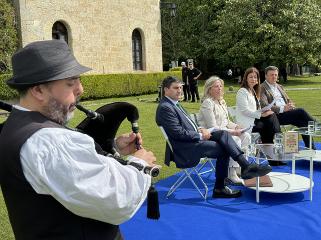Presentación de un libro en el Pazo de Meirás