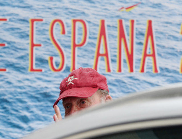 Archivo - El Rey emérito Juan Carlos I clausura la 3ª Regata del IV Circuito Copa de España 2022 de la clase 6 Metros a 22 de mayo de 2022, en Sanxenxo, Pontevedra