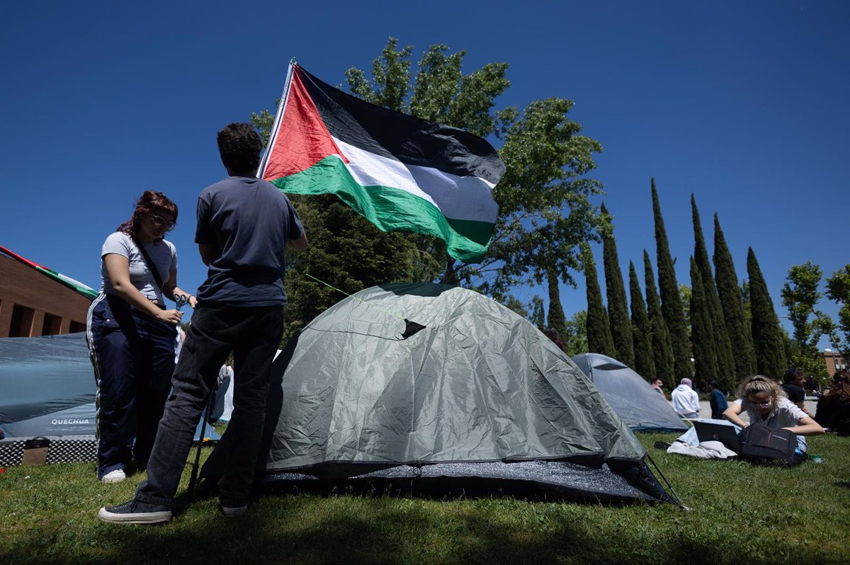Acampadas palestina