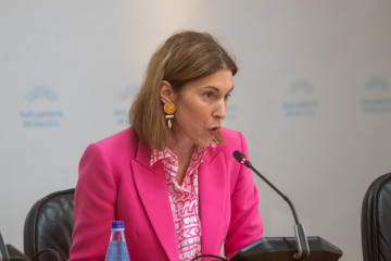 La secretaria xeral técnica de la Consellería de Sanidade, Natalia Lobato Mosquera.