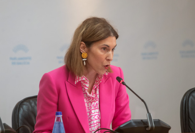 La secretaria xeral técnica de la Consellería de Sanidade, Natalia Lobato Mosquera.