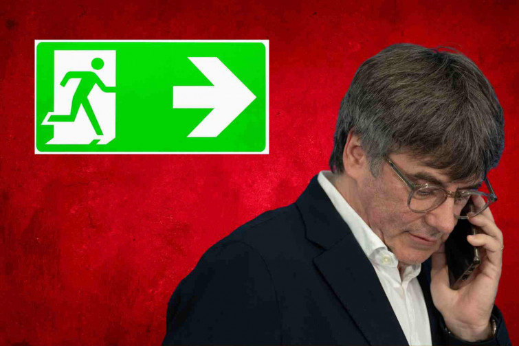 La penúltima pataleta de Carles Puigdemont, el huido