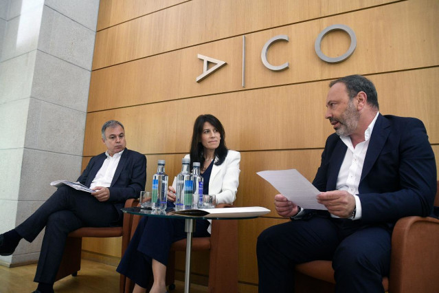 La conselleira de Vivenda e Planificación de Infraestruturas, María Martínez Allegue, en un acto en Ourense