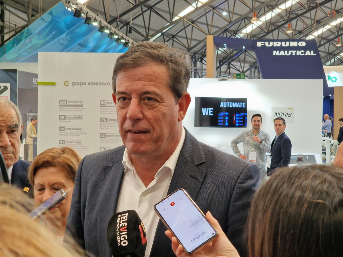 Besteiro este jueves en Navalia.