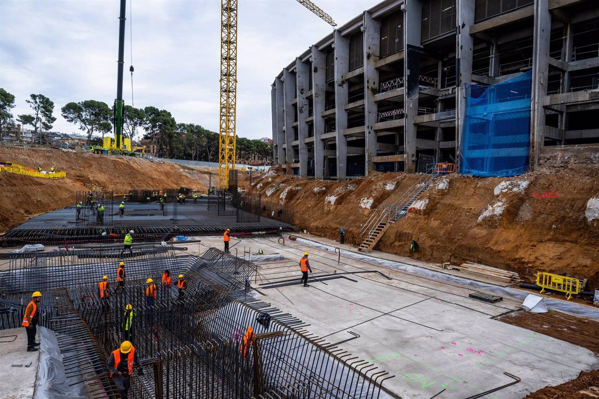 Obras camp nou