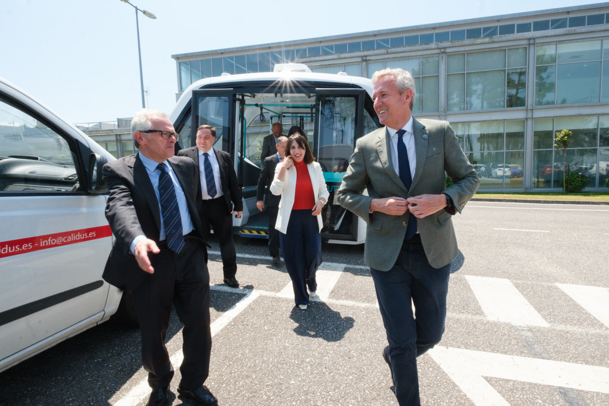 Rueda visita el CTAG.