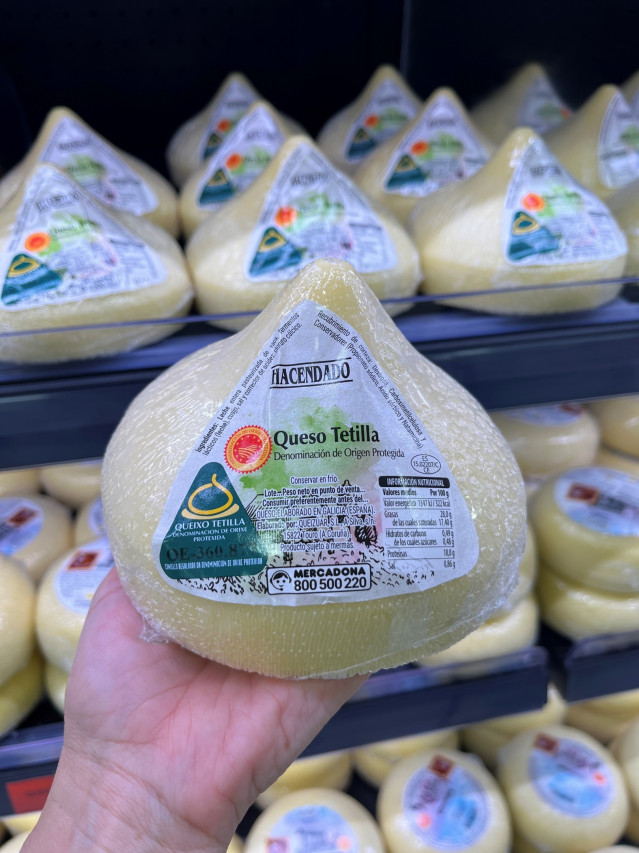 El queso de tetilla es uno de los productos comprados por Mercadona a proveedores gallegos