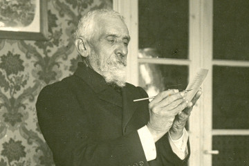 Eduardo Pondal en una foto de la RAG