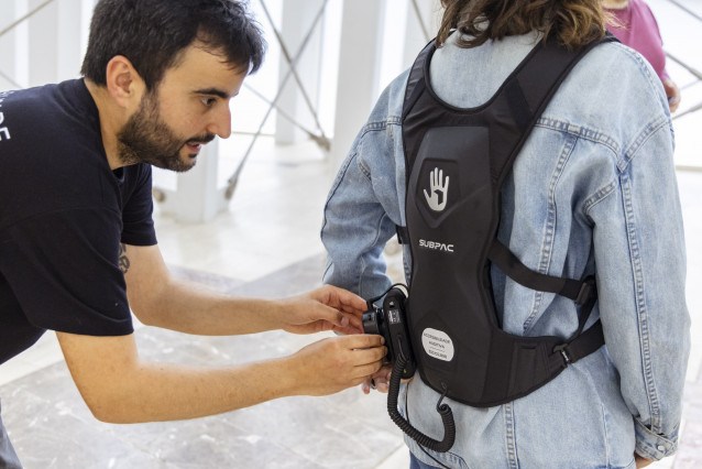 Mochilas vibratorias .