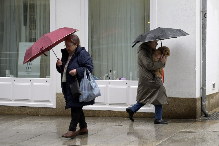 Lluvias para esta semana en Galicia con fuertes rachas de viento y subida de las temperaturas mínimas