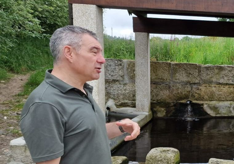 Adolfo Campos Vu00e1zquez en una foto de la Xunta