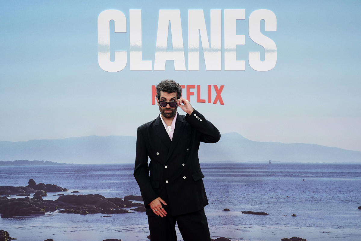 Tamar Novas en el estreno de clanes