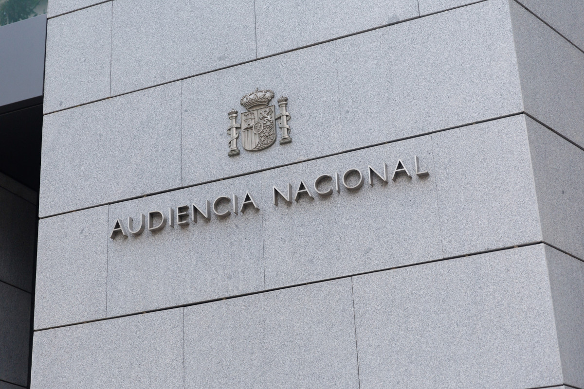 Archivo - Fachada de la Audiencia Nacional, a 7 de julio de 2023, en Madrid (España). La Audiencia Nacional tiene su sede en Madrid  y es un órgano jurisdiccional único en España con jurisdicción