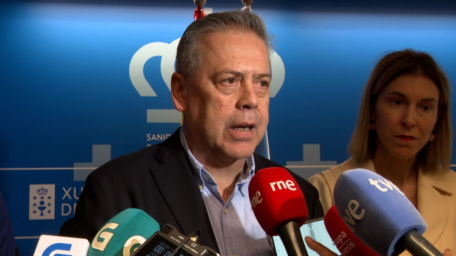 El conselleiro de Sanidade, Antonio Gómez Caamaño.