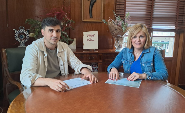 Cabaleiro y Rivas este martes.