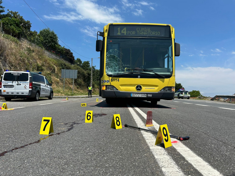 Autobus urbano atropella mortalmente a una mujer de 77 años en Ourense