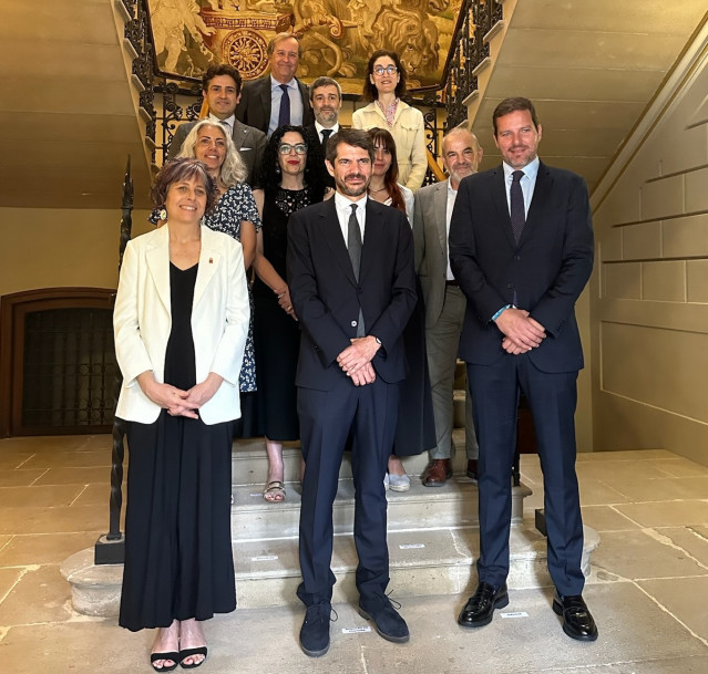 Reunión del pleno del Consejo Jacobeo celebrada en Pamplona, a 26 de junio de 2024.