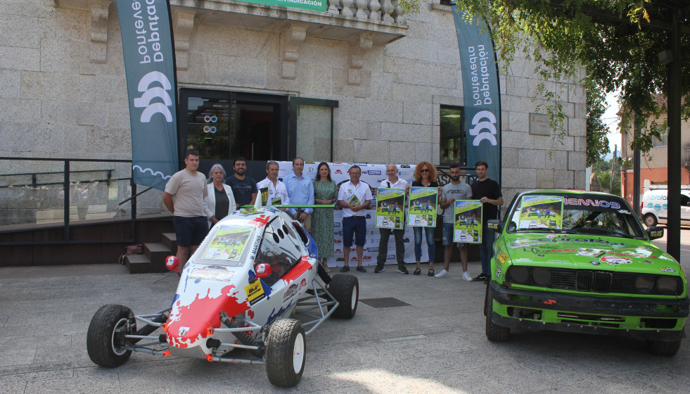 Presentación de Rallymix Serra do Argallo Figueiró en Tomiño de equipos e afección 01