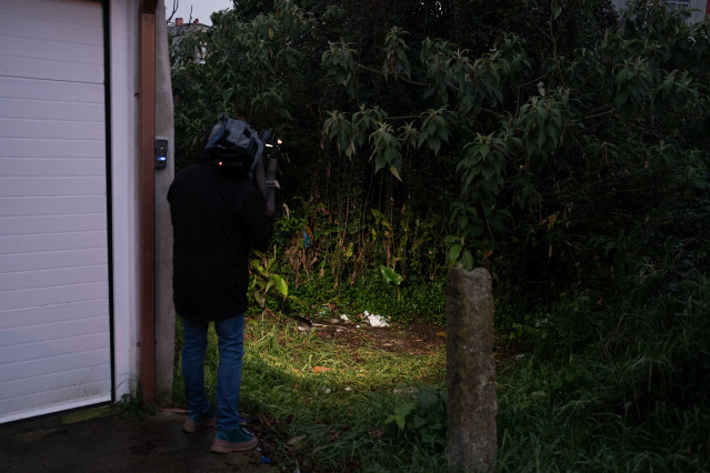 Archivo - Solar donde fue hallada en febrero de 2022, una maleta con el cadáver de una mujer, en la zona de Balaídos-Fragoso, en Vigo.