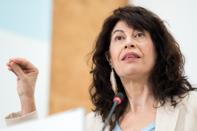 La ministra de Igualdad, Ana Redondo, interviene en unas jornadas