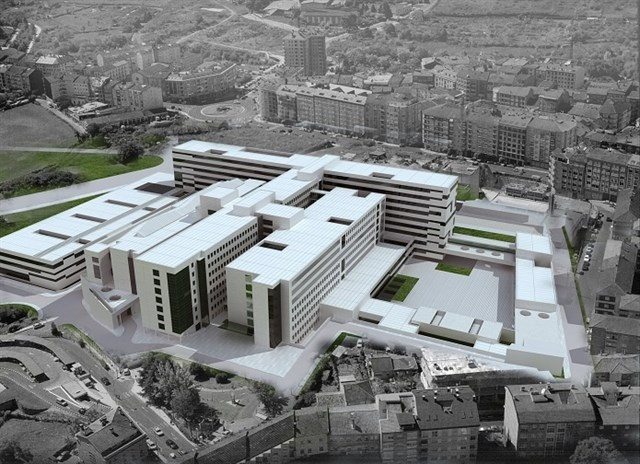 Remata no hospital por un disparo un home atrincheirado no seu domicilio en Ourense