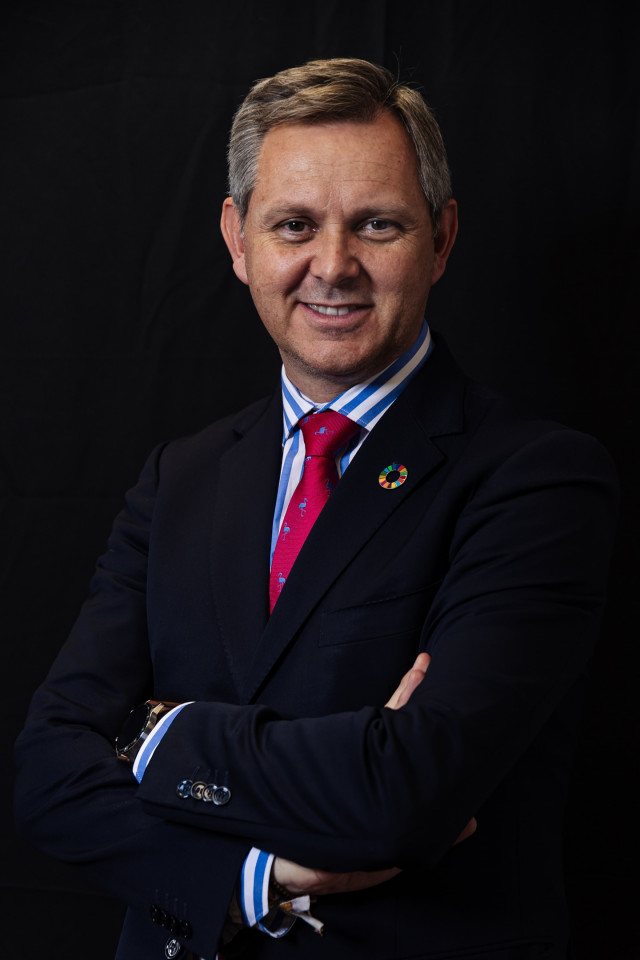 Archivo - El presidente de Mercasa y exministro de Sanidad, José Manuel Miñones, posa para Europa Press, a 10 de mayo de 2024, en Madrid (España). José Manuel Miñones fue nombrado en 2021 delegado del Gobierno en Galicia, cargo que desempeñó hasta 2023, c