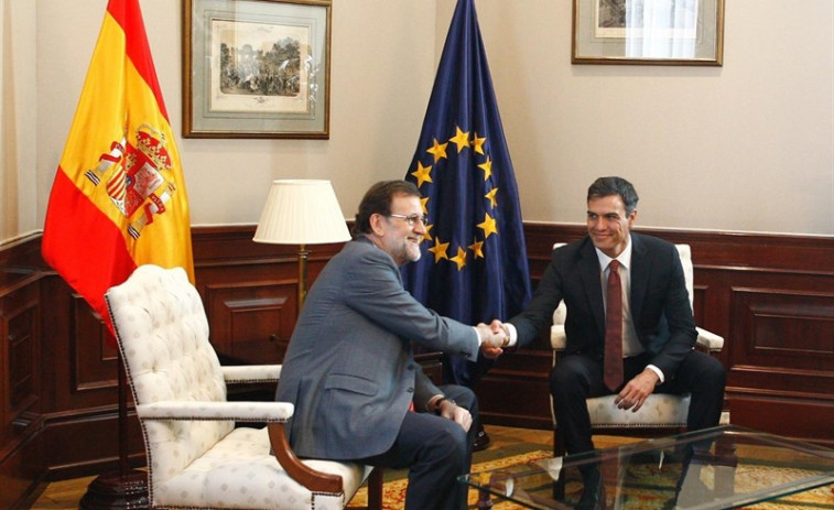 ​Rajoy se reúne con Pedro Sánchez, enrocado en el 'no'