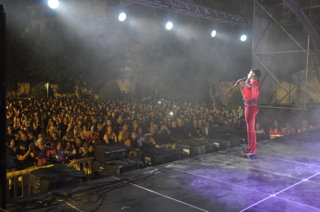 Rodrigo Cuevas durante su actuación