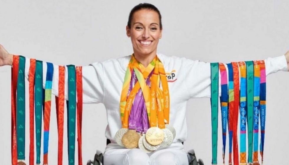 Teresa Perales en una imagen de RTVE