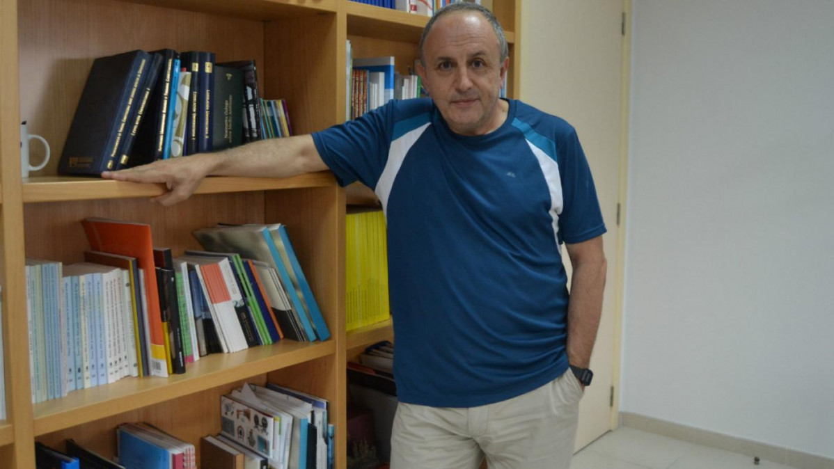 Rafael Duru00e1n en una imagen de la Uvigo