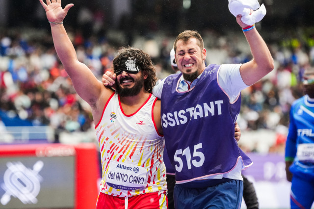 Álvaro del Amo se cuelga otra presea en París con su bronce en lanzamiento de disco