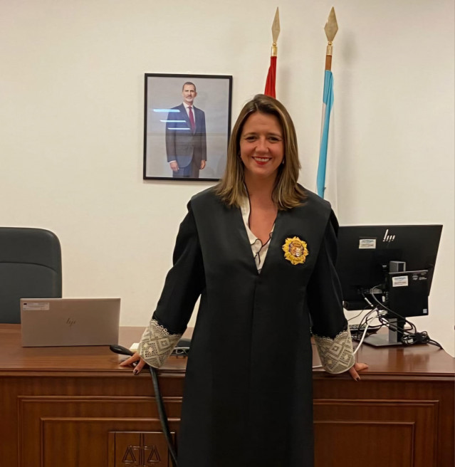 La magistrada Olalla Díaz