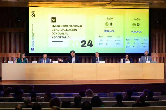 Diego Calvo en el acto de este jueves.