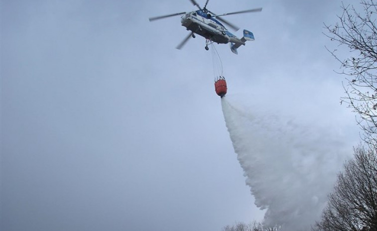 Extinguido el incendio forestal de Lobios