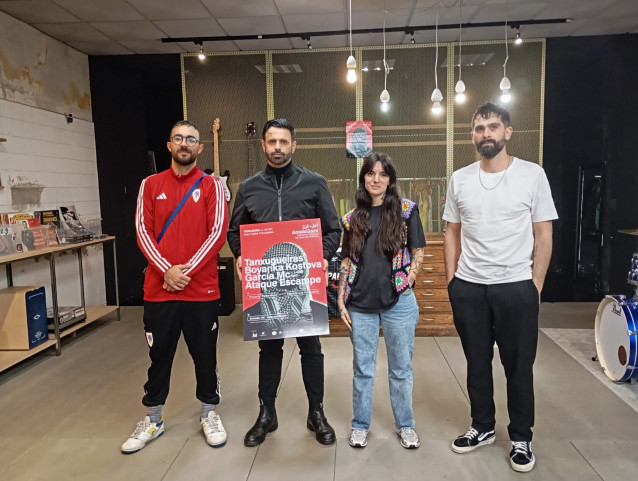 Tanxugueiras, Boyanka Kostova y García MC actuarán el próximo jueves en Santiago en un concierto solidario por Gaza.