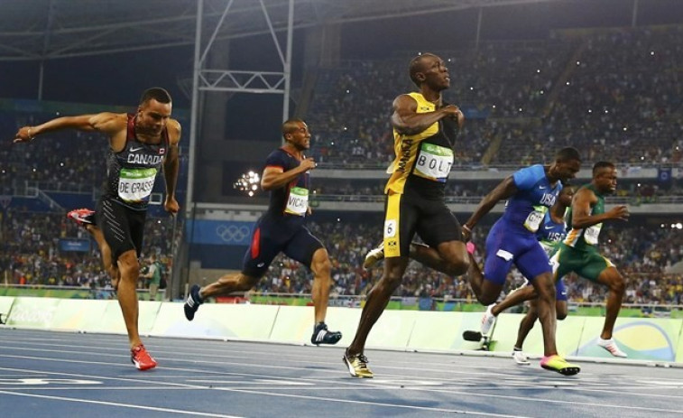 Bolt: tres Juegos, 100 metros, tres oros