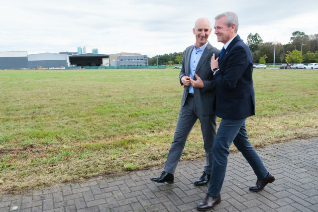 Rueda visita la parcela del futuro centro de datos