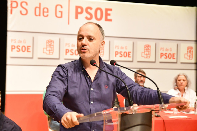 El secretario xeral del PSOE de Pontevedra, David Regades