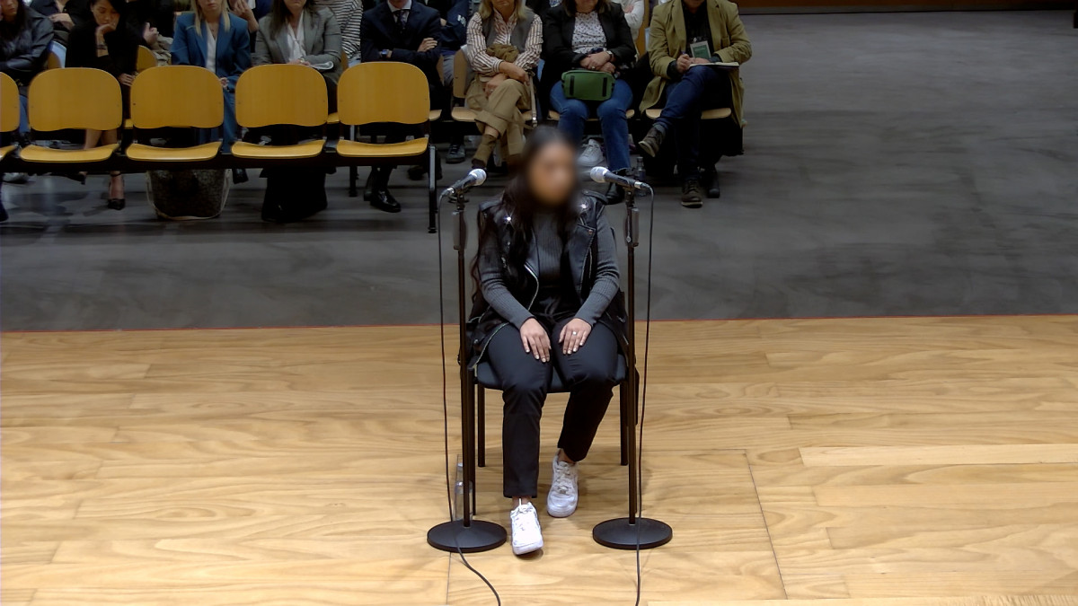 Kathy en el juicio de Samuel Luiz