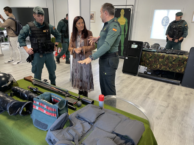 La subdelegada del Gobierno en Lugo, Isabel Rodríguez, anuncia la creación de una Unidad de Seguridad Ciudadana de la Guardia Civil