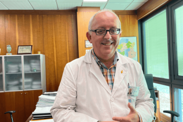 Angel Facio durante la entrevista con Galiciapress