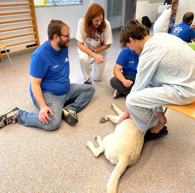Terapia con menores del Hospital Materno de A Coruña