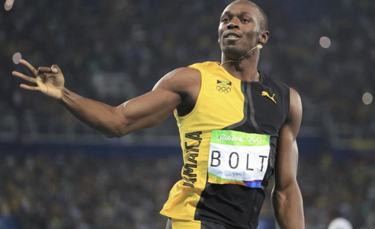 Bolt consigue el oro en 4 x 100 y se despide de Río 2016 con tres títulos consecutivos