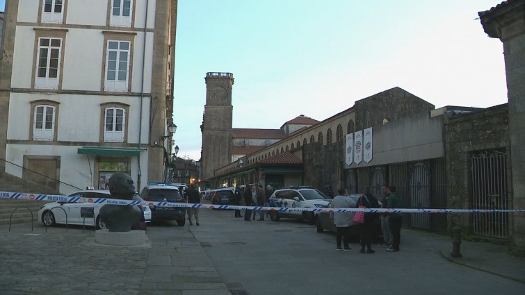 Trasladan a los juzgados de Santiago a los detenidos por el asesinato de la Praza de Abastos