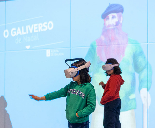 Archivo - Participantes en el Galiverso de Navidad.