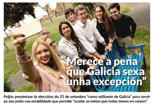 O PPdeG estrea xornal para as eleccións