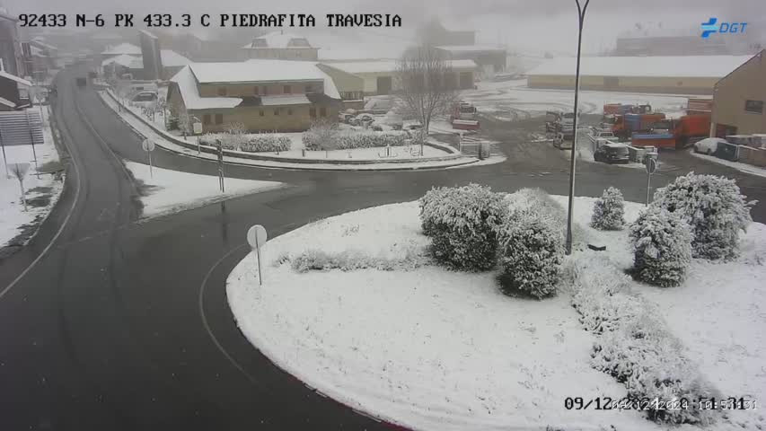 Travesu00eda de la A6 por Pedrafita