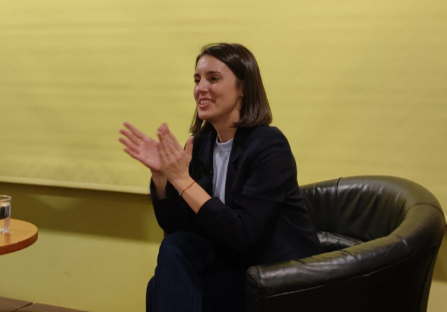 La eurodiputada y exministra de Igualdad Irene Montero