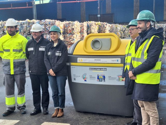 Presentación de la iniciativa de Sogama 'Recicla para ganar'.