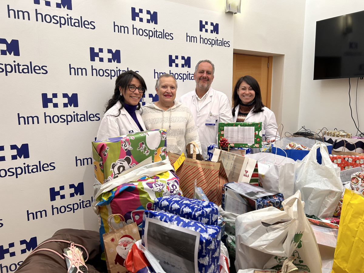 Recogida de regalos de Navidad para el Paluso en HM Hospitales